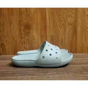 Crocs Classic Slide Slip On Sandals Womens 6 Mens 4 Blue